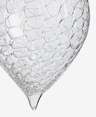 Iced Delight Glass Drop Ornament, Macy's Exclusive 