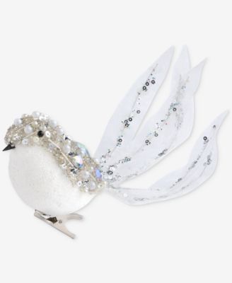 Holiday Lane - Jeweled Classics Bird Clip Ornament