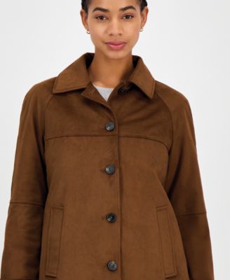 MICHAEL Women's Faux-Suede Jacket