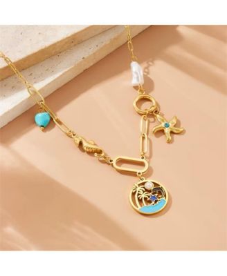 Seaside Charm Turquoise Necklace