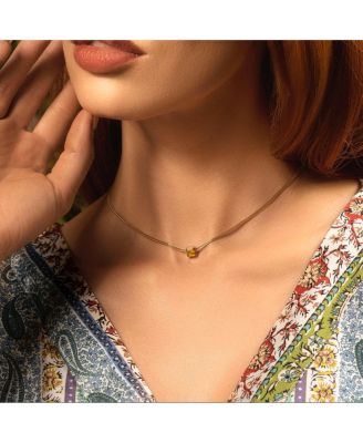 Motivate & Inspire - Peridot Evil Eye August Birthstone Necklace