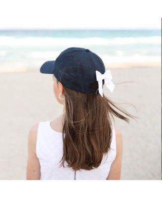 Girls USA Bow Baseball Hat