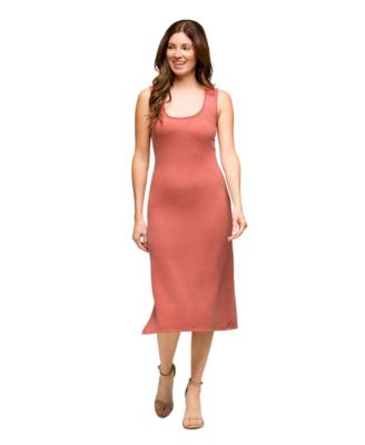 Women's Fitted Sleeveless Side Slit Dress