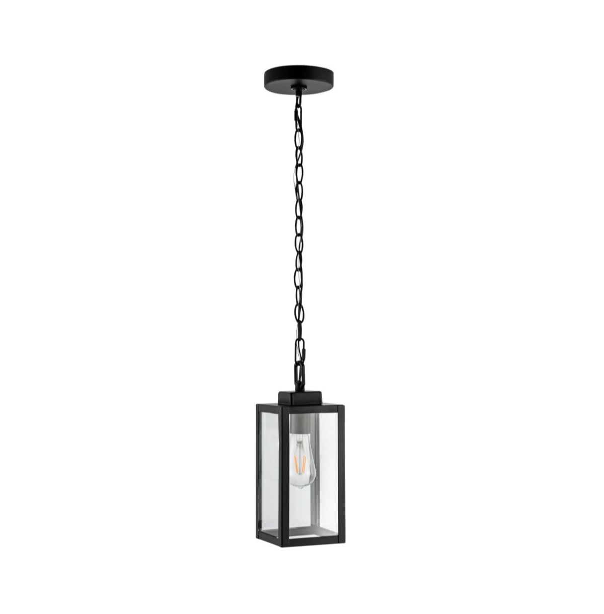 Clemens 5" Outdoor Pendant - Matte black