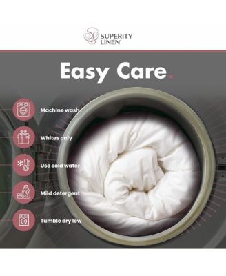 100% Premium White Cotton Duvet Covee 200 Thread Count