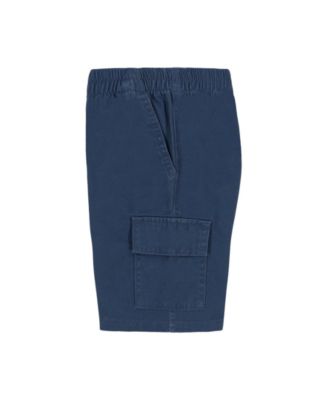 Toddler and Little Boys 2-Piece Short Sleeve Graphic T-Shirt and Twill Cargo Shorts Set