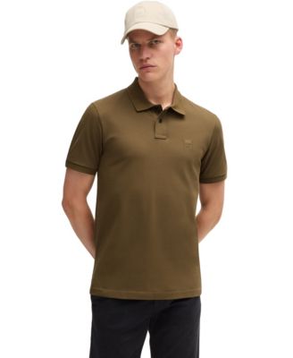 Hugo Boss Men's Stretch-Cotton Slim-Fit Polo Shirt