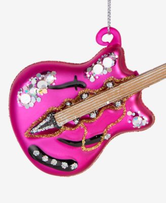 Eclectic Charm Glass Guitar Ornament, Macy's Exclusive