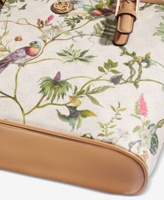【Giani Bernini】ペブルチューリップラージトート Giani Bernini Tropical Tulip Tote Bag, Exclusively at Macy's