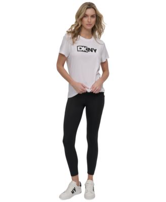 Women's Colorblocked-Logo Crewneck T-Shirt