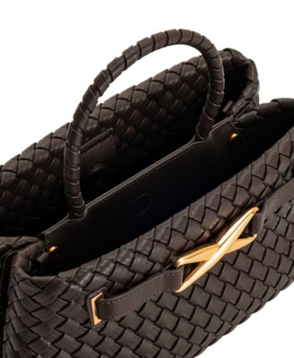 Elora Small Woven Tote Bag