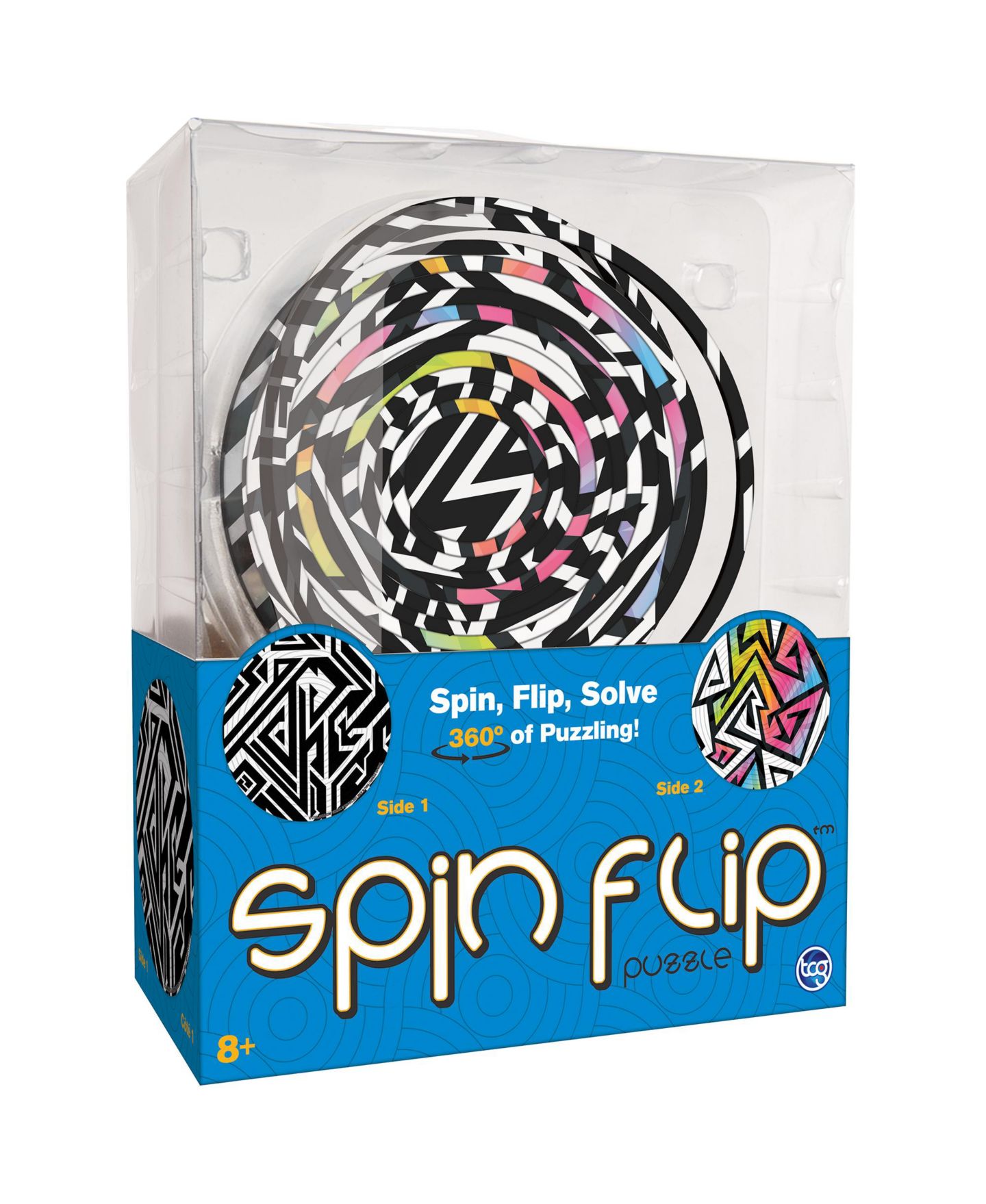 Детская игрушка Spinflip Spin Flip Puzzle: Abstract Fun, Ages 8+ — фото 1