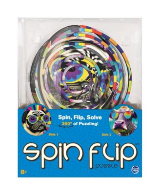 Spin Flip Puzzle: Hippy Dog & Cow