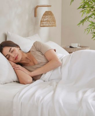 Lightweight Breathable Natural Cooling Blanket, Twin