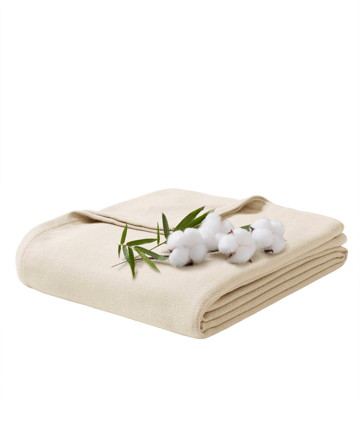 Madison Park Lightweight Breathable Blanket, Twin In Neutral