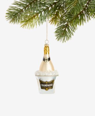 Holiday Lane - Spirits Champagne On Ice Ornament