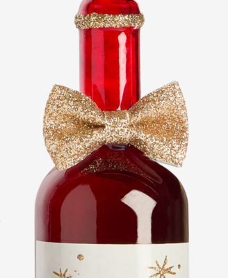 Spirits Holiday Wine Bottle Ornament, Macy's Exclusive 