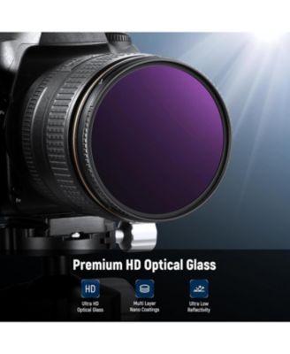 52mm ND100000 (16.5 Stop) Neutral Density Filter – Ultra Dark HD Optical Glass with Multi-Coating for Celestial Event Photography