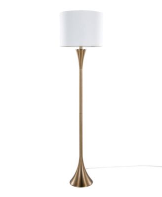 65" Metal Lenuxe Contemporary Floor Lamp
