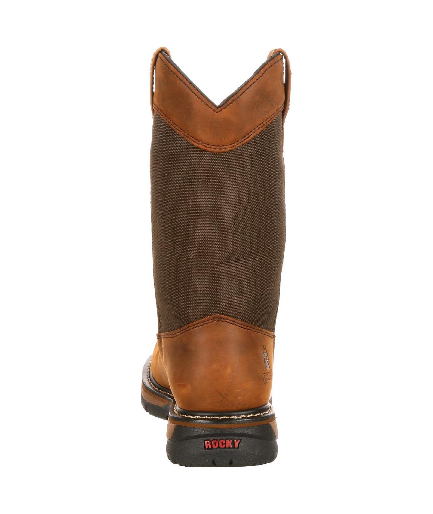 Мужские ботинки ROCKY Original Ride 200G Insulated Waterproof Wellington Boot, цвет: Коричневый — фото 5