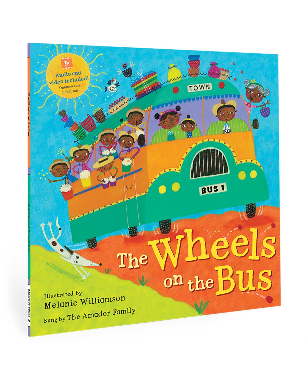 Barefoot Books Kindergarten Transportation Singalongs Book Bundle, Set Of 4