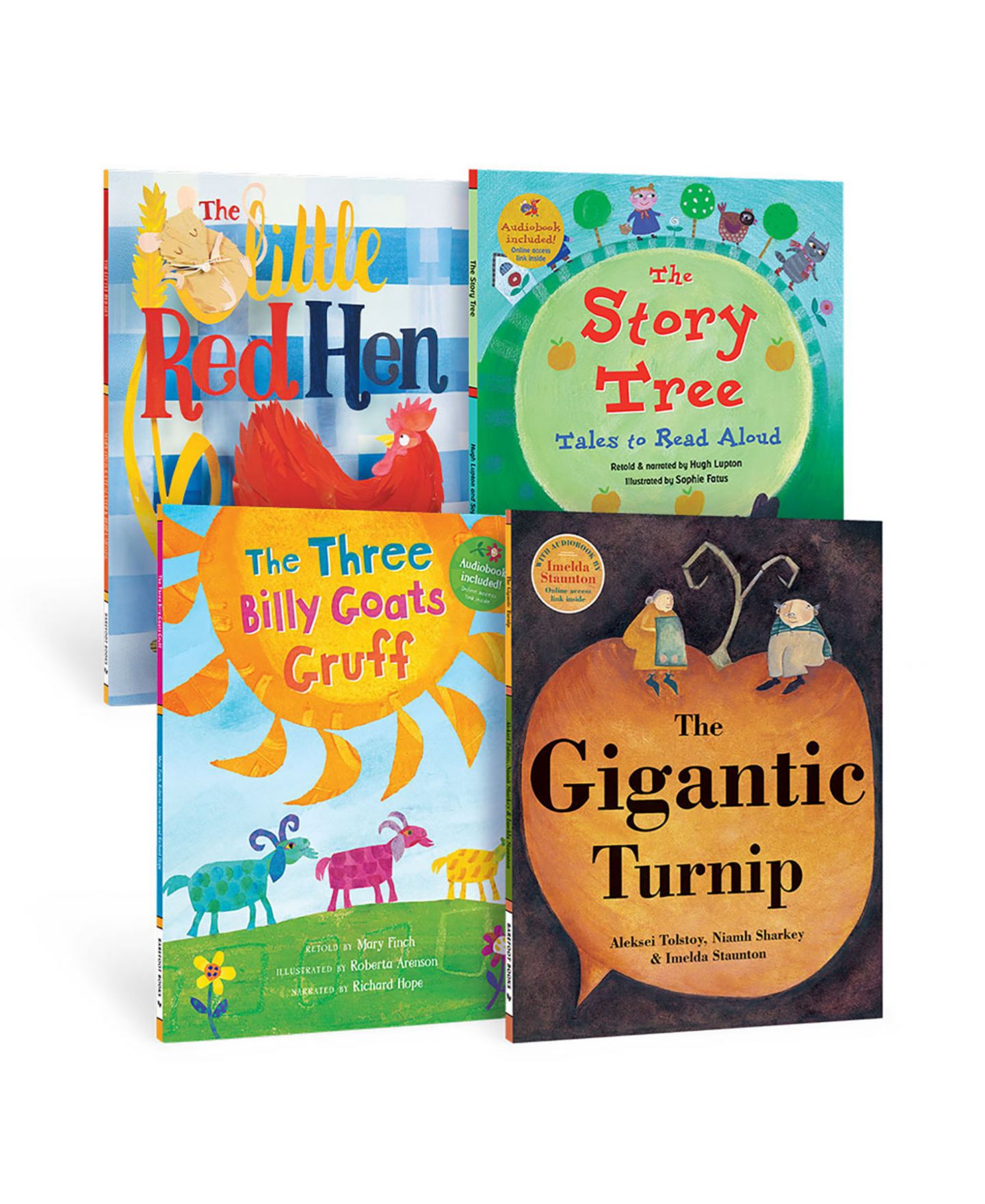 Детские игрушки Barefoot Books Kindergarten Classic Stories Book Bundle, Set of 4 — фото 1