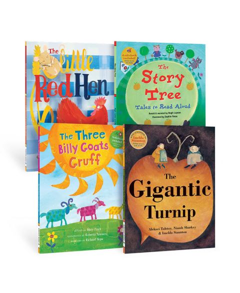 Детские игрушки Barefoot Books Kindergarten Classic Stories Book Bundle, Set of 4