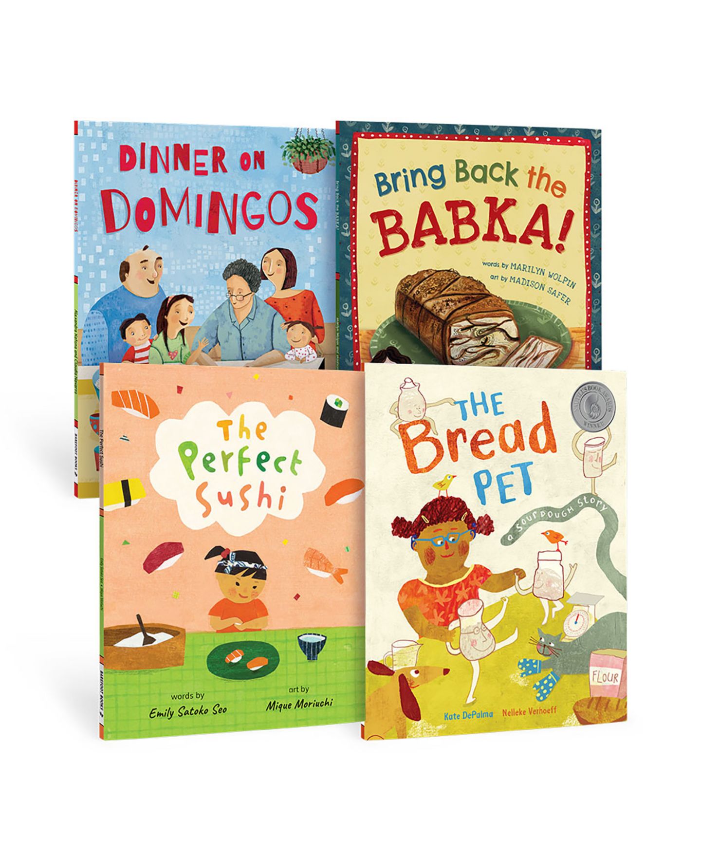 Детские игрушки Barefoot Books 2nd Grade Food and Family Book Bundle, Set of 4 — фото 1