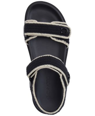 Brynn Double-Band Sporty Lug-Sole Sandals