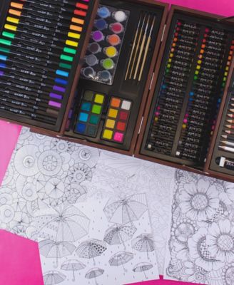 Deluxe Art Doodle Wood Art Set, 168 Piece