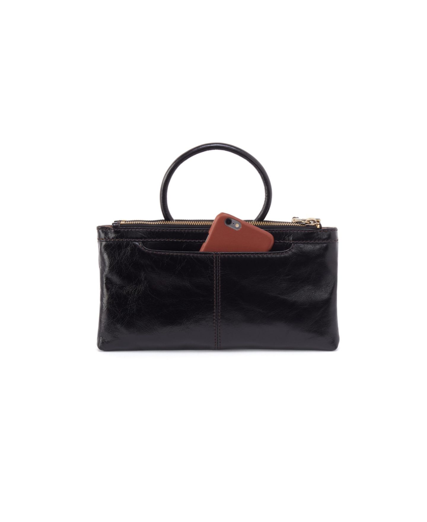 Женская сумка HOBO Sable Crossbody, цвет: Чёрный — фото 2
