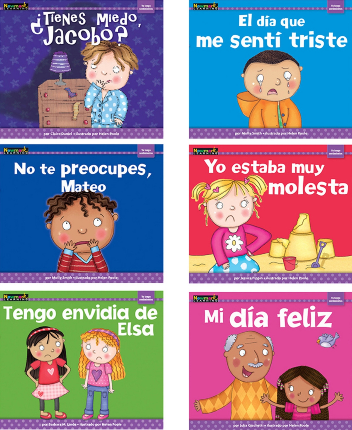 Newmark Learning Myself Readers Spanish Books, Set Of 24