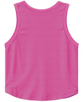 Toddler and Little Girls 2-Piece Stitch Surf Club Tank Top and Denim Shorts Set