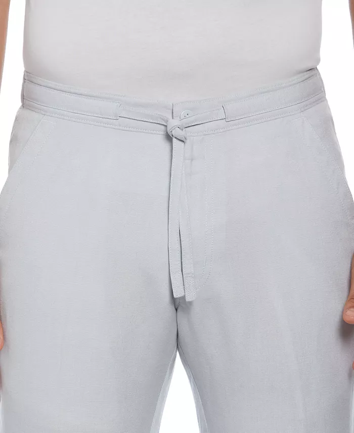 Men's Linen Blend Drawstring Pants - thumbnail 9
