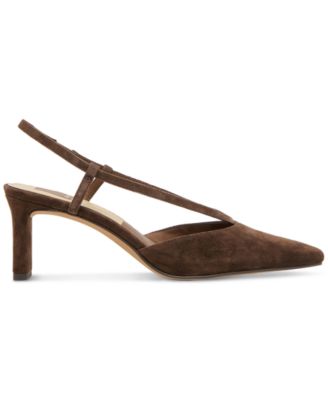 Women's Ginay Pointed-Toe Slingback Blade-Heel Pumps