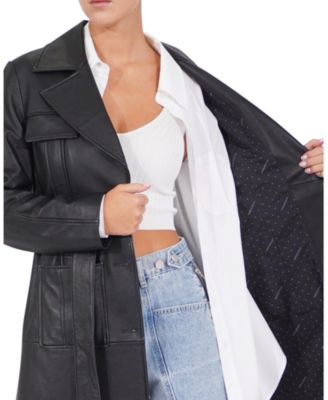 Women's Unstoppable Leather Trench