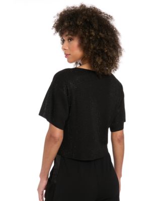 Women's Studded Relaxed Crewneck Tee