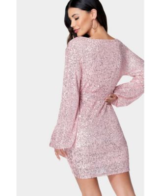 Women's Knit Sequin Dress