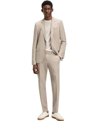 BECKHAM x BOSS Men's Two-Piece Slim-Fit Suit
