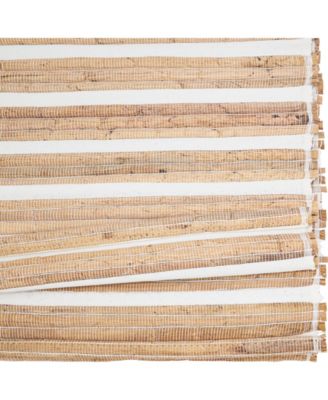 Natural Weave Hyacinth Table Runner, 14" x 72"