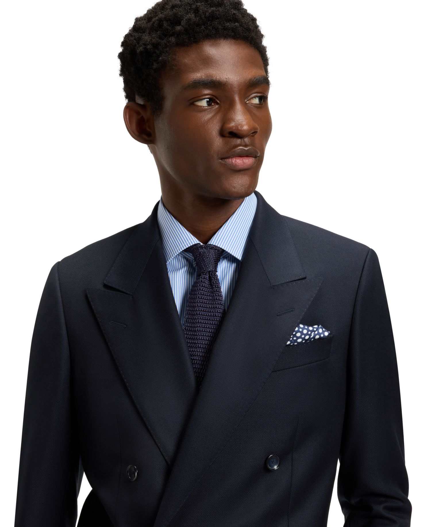 BECKHAM x BOSS Men's Knit Silk Tie