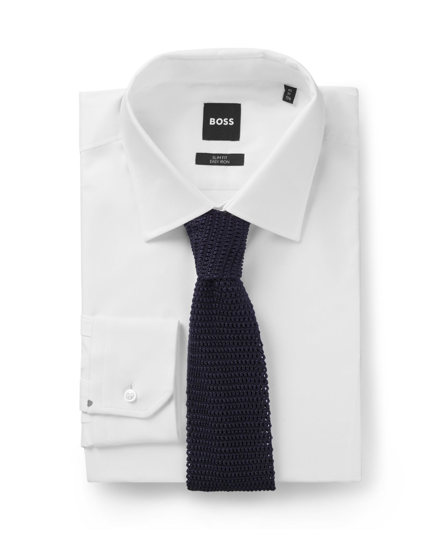 BECKHAM x BOSS Men's Knit Silk Tie