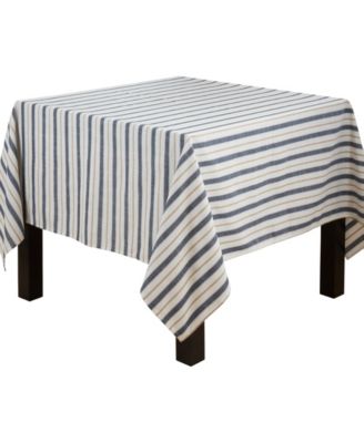 Modern Striped Tablecloth, 70" x 70"