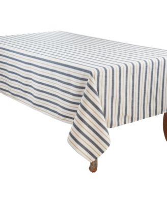Modern Striped Tablecloth, 65" x 180"