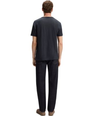 Hugo Boss BECKHAM x BOSS Men's Soft Linen Regular-Fit T-Shirt