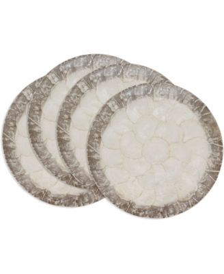 Glow Capiz Placemats, 15" Round