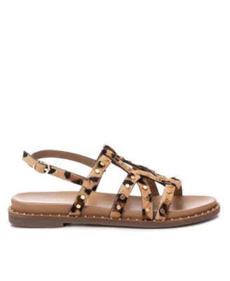 Carmela Leather Women's Fashion Sandals By XTI