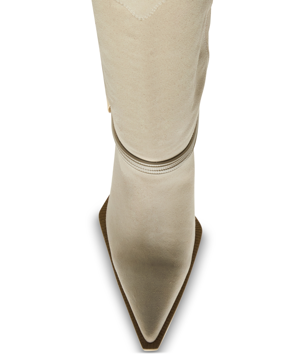 Steve Madden Women's Kyndall Knee-High Embellished Stiletto Western Boots