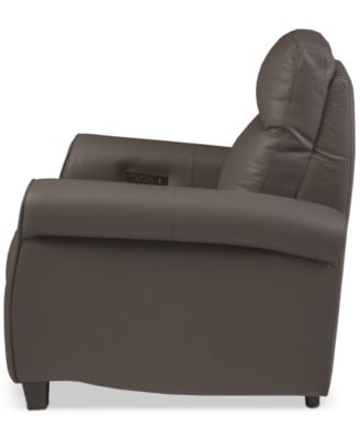 Thandler Leather Power Headrest Recliners, Exclusively at Macy's