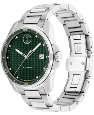 Men's Bold Verso Swiss Automatic Stainless-Steel Watch, 41mm